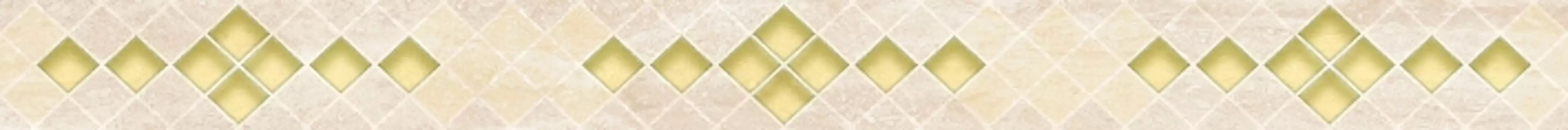 Бордюр Laparet Петра Паттерн бежевый 5х60