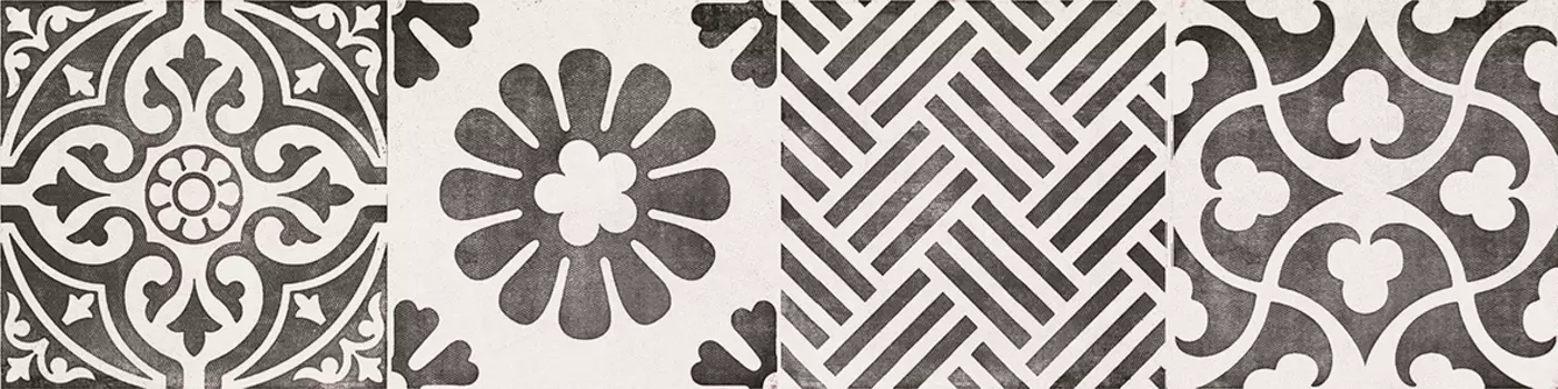 Бордюр LB-Ceramics Винтаж Вуд 7303-0002 7,5х30, белый микс