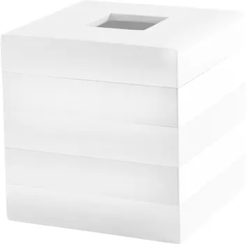 Бокс для салфеток Kassatex Cabana White ACL-TH-W белый