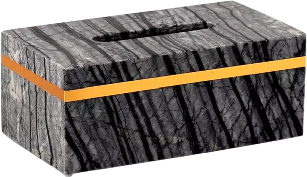 Бокс для салфеток Kassatex Nobiliti NOT-THQ-BLK