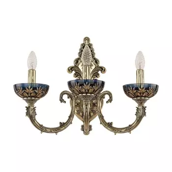 Бра Bohemia Ivele 7109B15/3/210 GB P Amber-Blue/H-1I