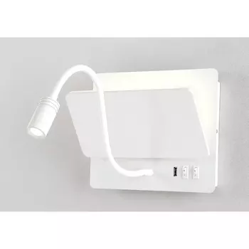 Бра Crystal Lux CLT 226W250USB WH