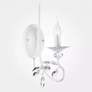 Бра Eurosvet Alexandria 60057/1 белый с серебром