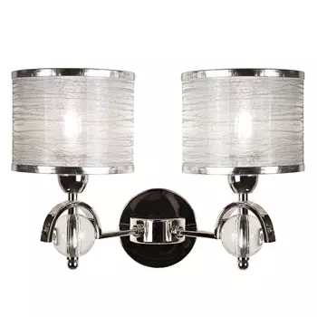 Бра iLamp Chelsea W2400-2 Nickel