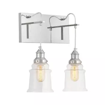 Бра Lumina Deco Fredica Moletti LDW 6844-2 CHR+PR LDW 6844-2 CHR+PR
