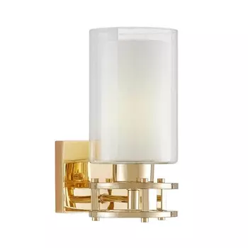 Бра Lumina Deco Marietta LDW 8025-1 F.GD+WT LDW 8025-1 F.GD+WT