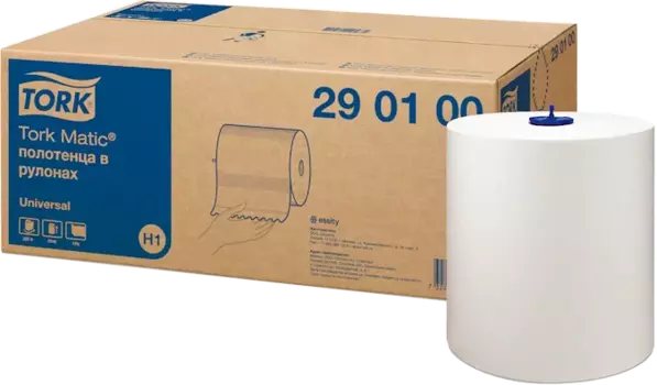 Бумажные полотенца Tork Matic 290100 H1 (Блок: 6 рулонов)