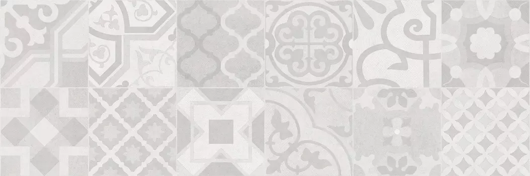 Декор Creto Dover Patchwork Pearl 25x75 ССG23D17200B