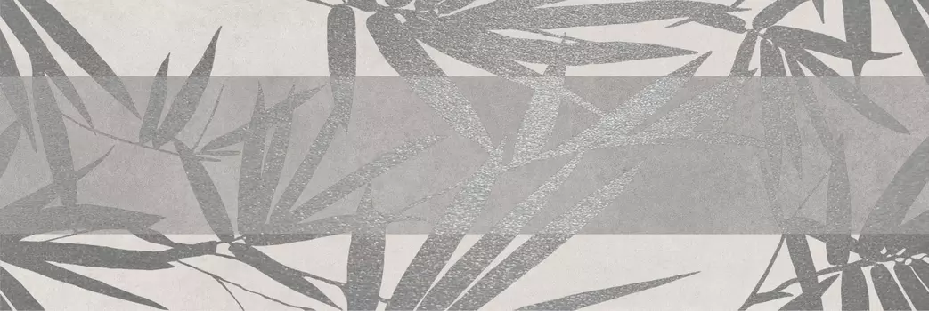 Декор Creto Ganna Bloom Smoke 20х60 серый 04-01-1-17-03-18-1903-0
