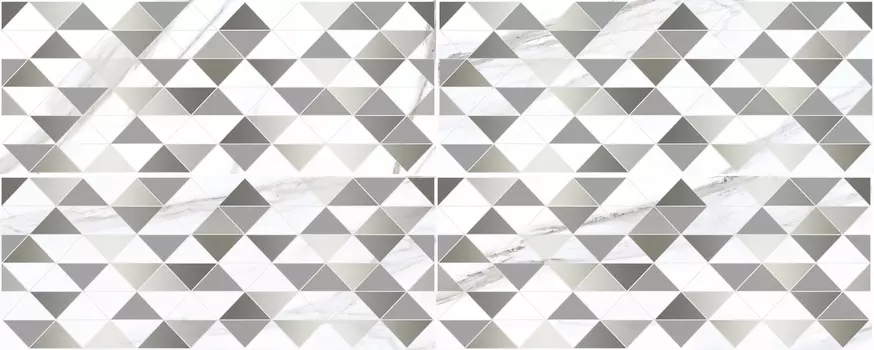 Декор Laparet Aria Fumo 20x50, серый