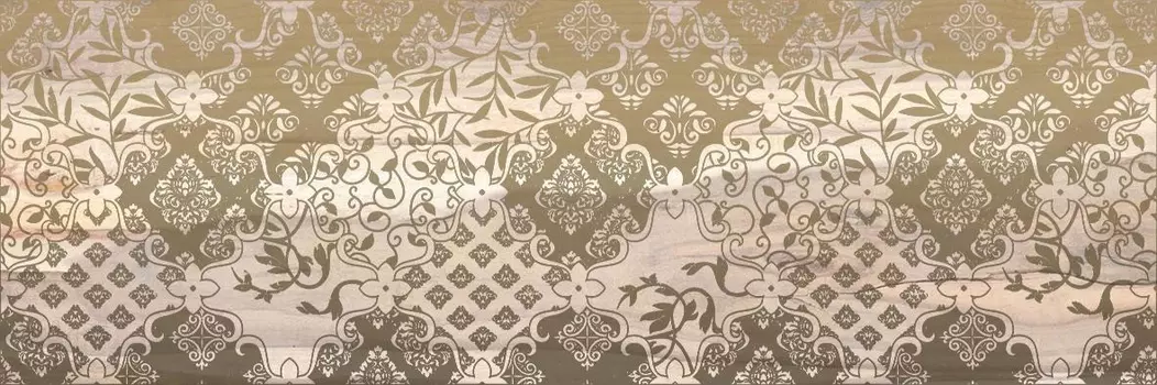 Декор Laparet Grace Fancy 20х60 бежевый