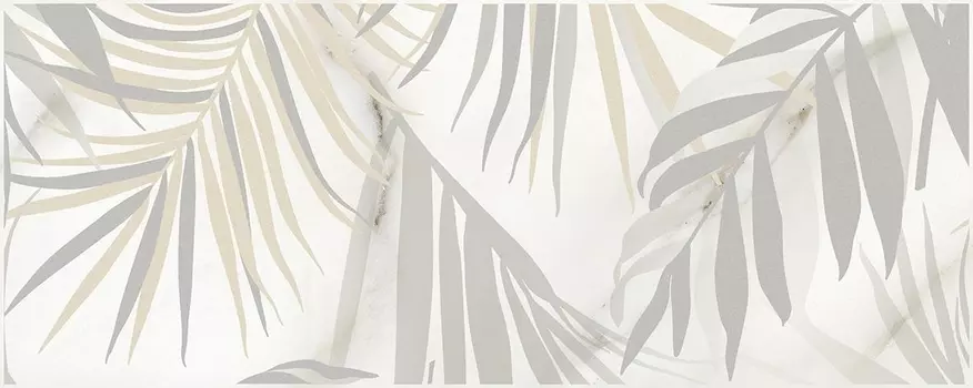 Декор Laparet Ivory Botanica 20x50, кремовый 1