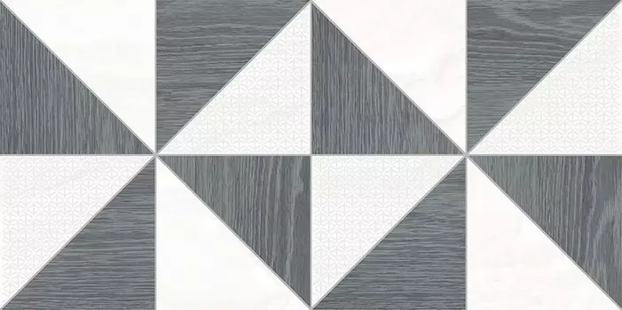 Декор Laparet Mania 25x50, серый OSB19434054