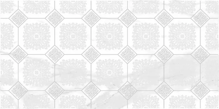 Декор Laparet Olimpus Grand 25х50 белый VTA8634021