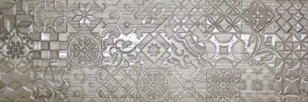 Декор LB-Ceramics Альбервуд 1664-0165 20х60 коричневый