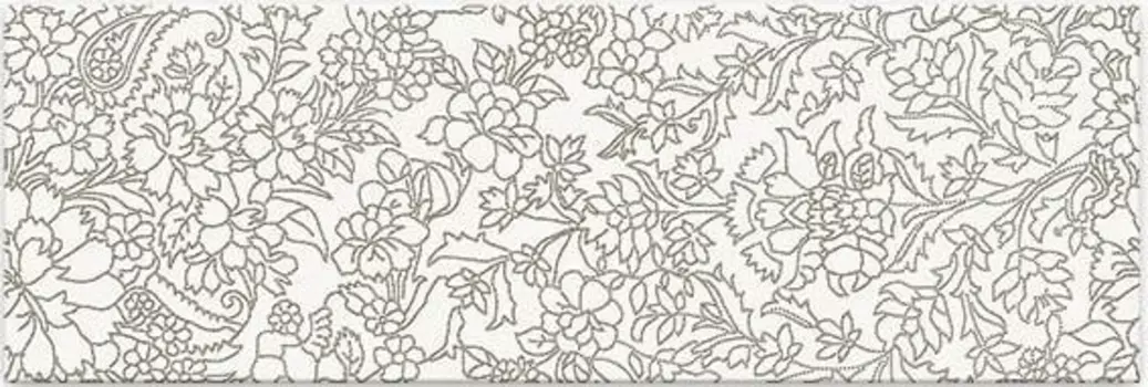 Декор Mei Pret-a-Porte Inserto Flower белый