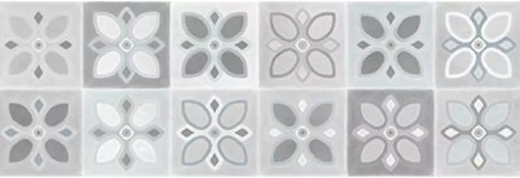 Декор Meissen Keramik Lissabon 25x75, многоцветная LBU451D