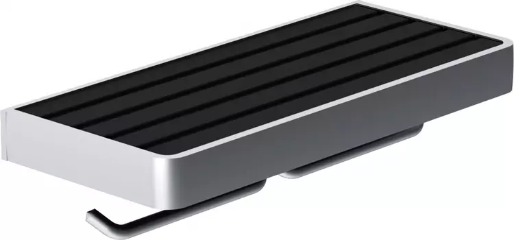 Держатель туалетной бумаги Damixa Jupiter DA77341900 с полкой для телефона, двойной