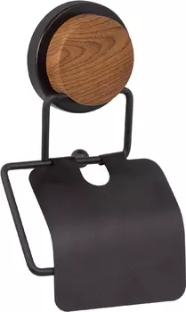 Держатель туалетной бумаги Fixsen Magic Wood FX-46010 с крышкой