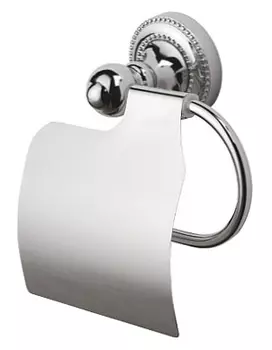 Держатель туалетной бумаги Fixsen Style FX-41110 с крышкой
