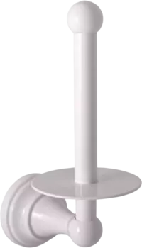 Держатель туалетной бумаги Rav Slezak Morava MKA0402B белый глянцевый