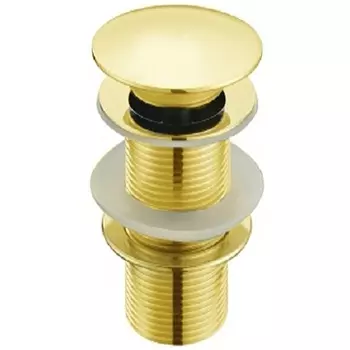 Донный клапан CeramaLux RD012 Click-Clack Золото