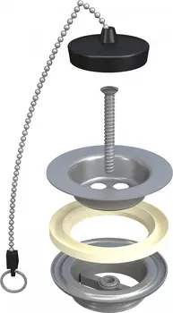 Донный клапан для раковины Bonomini Simplex 0926CN54B7WZ