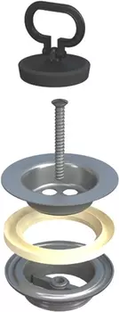 Донный клапан для раковины Bonomini Simplex 0926MG54B7WZ