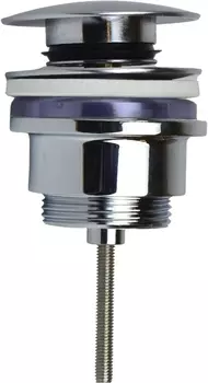 Донный клапан для раковины Bronze de Luxe 008CC матовый хром