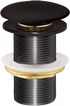 Донный клапан для раковины Creavit SF032-S без перелива, черный