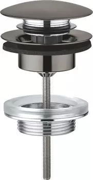 Донный клапан для раковины Grohe 65807AL0 темный графит