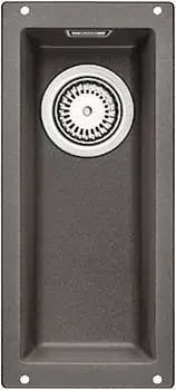 Дополнительная мойка Blanco Subline 160-U темная скала 523397