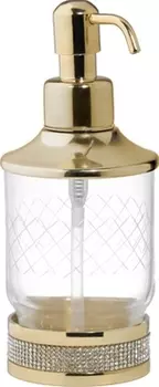 Дозатор Boheme Royal Cristal Gold настольный 10929-G