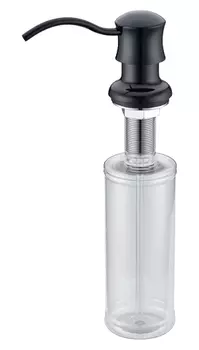 Дозатор для средства Zorg ZR-21 черный ZR-21 BLACK