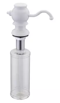 Дозатор для средства Zorg ZR-24 белый ZR-24 WHITE