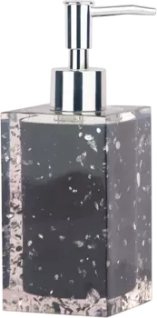 Дозатор Kassatex Clarity LAR-LD-BLK черный