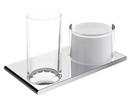 Дозатор Keuco Edition 400 11553 со стаканом 11553019000