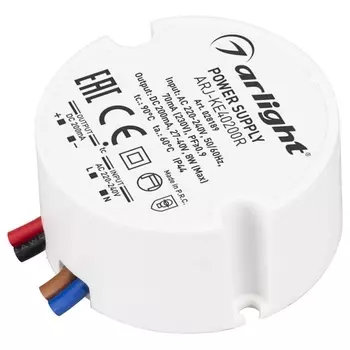 Драйвер Arlight ARJ-KE40200R 27-40V 8W IP44 0,2A 028189 /028189