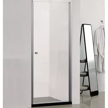 Душевая дверь Azario Alberta AZ-NK6211 900 92х190 профиль серебро, стекло прозрачное