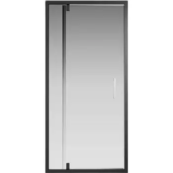 Душевая дверь Creto Astra стекло прозрачное профиль черный 90х195 см 121-WTW-900-C-B-6