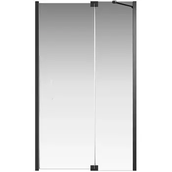 Душевая дверь Creto Tenta стекло прозрачное профиль черный 120х200 см 123-WTW-120-C-B-8 EASY CLEAN