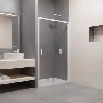 Душевая дверь RGW Passage PA-14W 100x195 профиль белый, стекло прозрачное 41081410-15