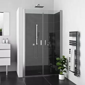 Душевая дверь Roth LEGA LIFT 110х195 профиль хром, стекло прозрачное 230-1100000-00-02