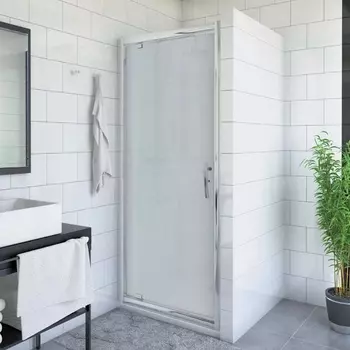 Душевая дверь Roth PROXIMA 100х200 профиль хром, стекло сатин 525-1000000-00-15