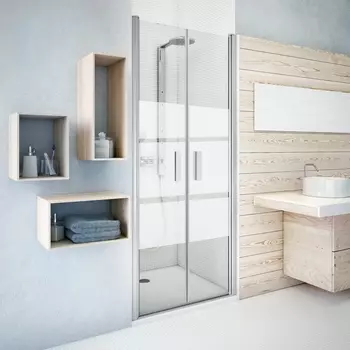 Душевая дверь Roth TOWER LINE 120х201 профиль серебро, стекло матовое 731-1200000-01-20