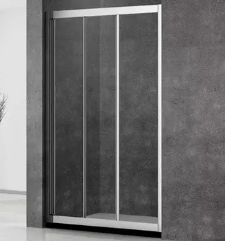 Душевая дверь Veconi Vianno 150х195 профиль хром, стекло прозрачное VN31-150-01-C5