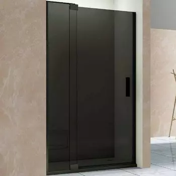 Душевая дверь Vincea Extra VDP-1E8090CGB 90х200 профиль чёрный, стекло тонированное