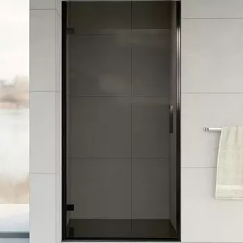 Душевая дверь Vincea Flex VDP-1F900CGB 90х200 профиль чёрный, стекло тонированное