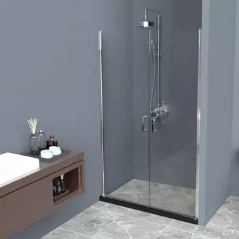 Душевая дверь в нишу BelBagno Uno B-2-120-C-Cr стекло прозрачное UNO-B-2-120-C-Cr