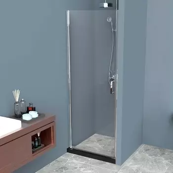 Душевая дверь в нишу BelBagno Uno B-1-75-C-Cr стекло прозрачное UNO-B-1-75-C-Cr